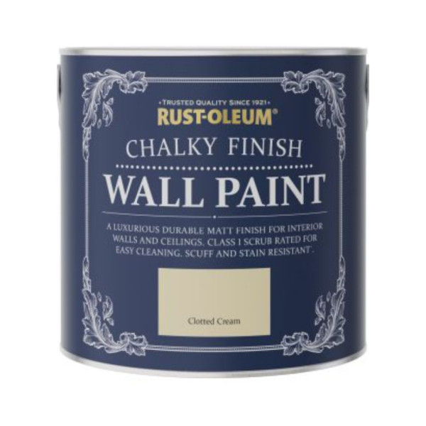 Vopsea Lavabila Chalky Wall Paint Clotted Cream 1 Litru