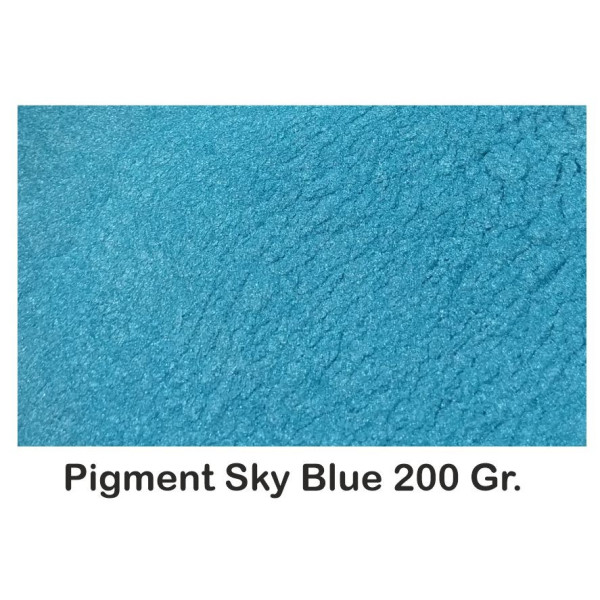 Pigment Metalic Sky Blue 200Gr.