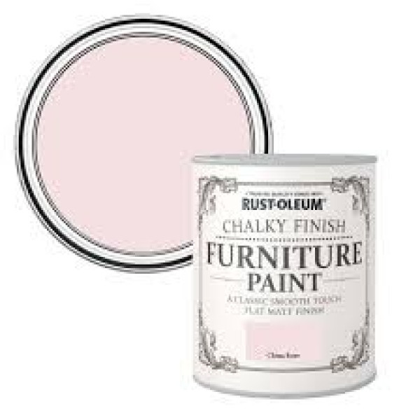 Chalky Finish Furniture China Rose 750 ml