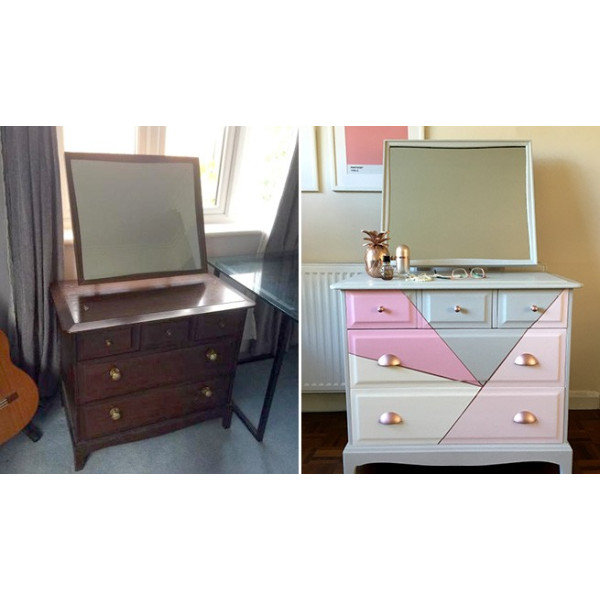 Chalky Finish Furniture China Rose 750 ml