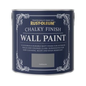 Vopsea Lavabila Chalky Wall Paint Anthrachite 2.5 Litri