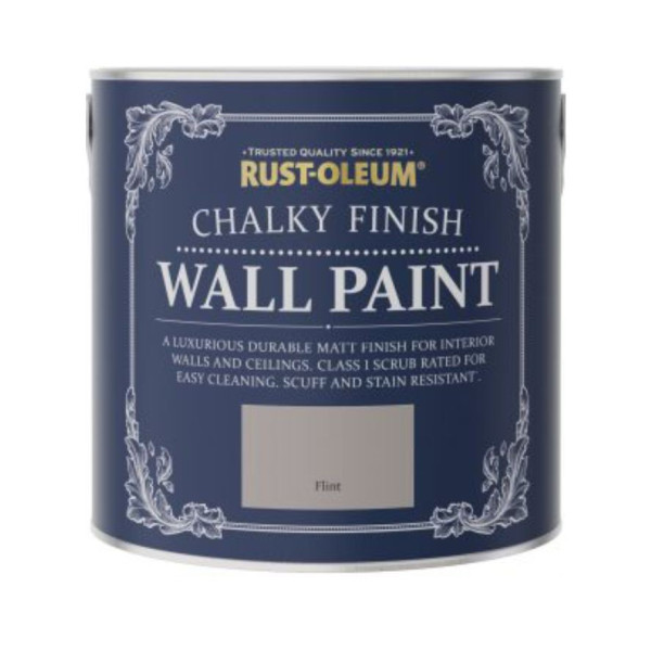 Vopsea Lavabila Chalky Wall Paint Flint 1 Litru