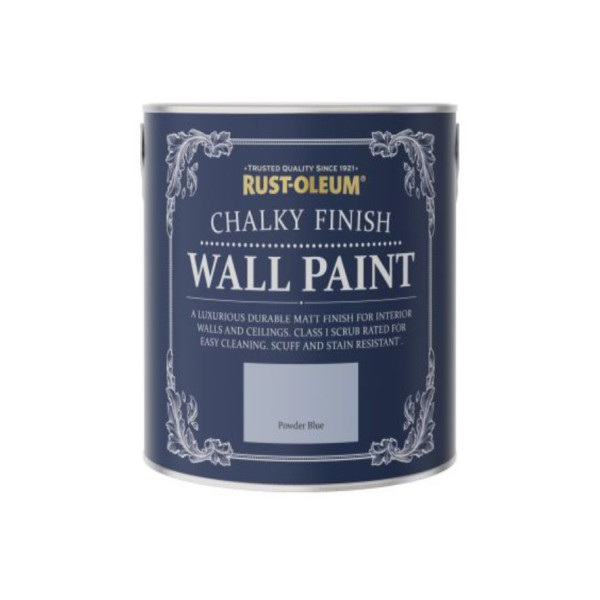 Vopsea Lavabila Chalky Wall Paint Powder Blue 1 Litru