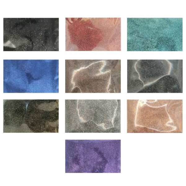 Sclipici Holografic FX Silver Rainbow 100 Gr.