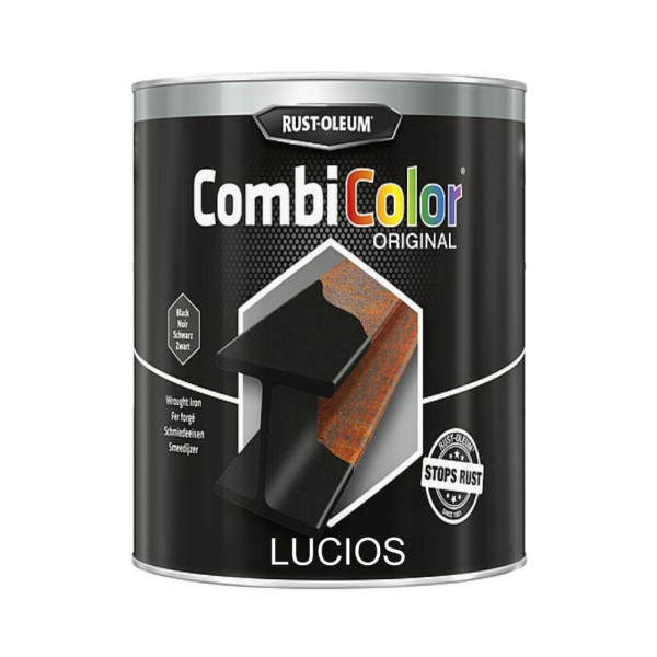 Vopsea CombiColor Original Negru Lucios 750 ml