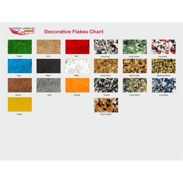 Chips-uri Decorative Rosii 1Kg