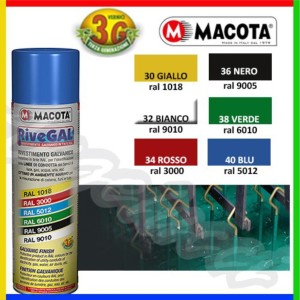 Vopsea Galvanica Rivegal Rosu RAL3000 500ml
