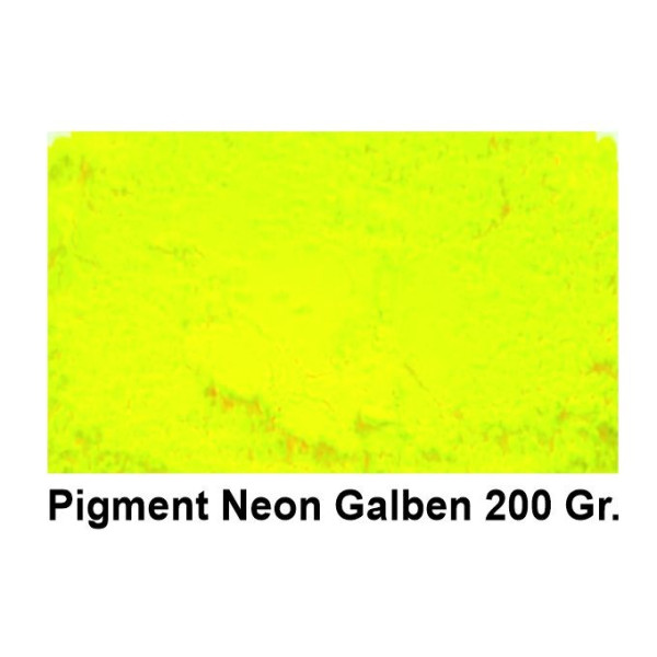 Pigment Neon WG Yellow 200Gr.