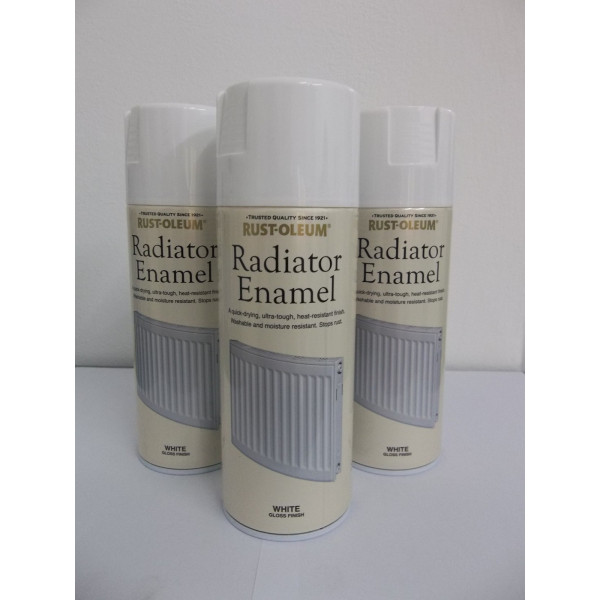 Vopsea Spray Radiatoare si Calorifere Alb