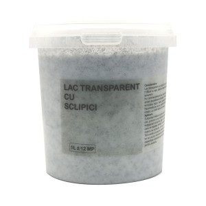Lac Transparent Cu Sclipici Alb Reflexiv 1 Litru