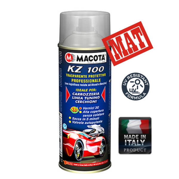 Lac Auto Transparent KZ100 Mat 400ml