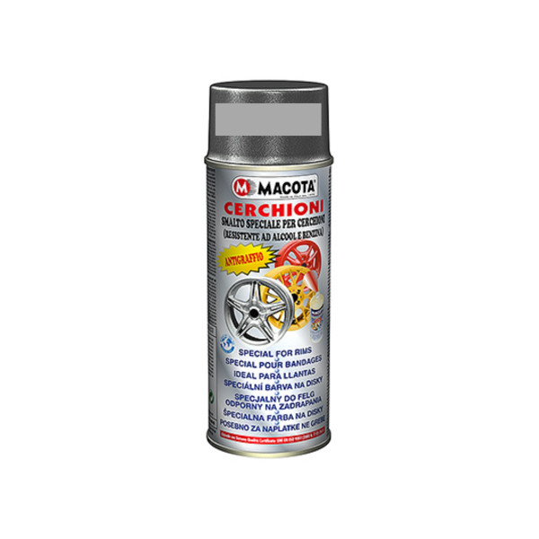 Spray Vopsea Jante Argintiu Metalizat Macota 400ml