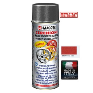 Vopsea Spray Jante Macota Rosu Metalizat 400ml