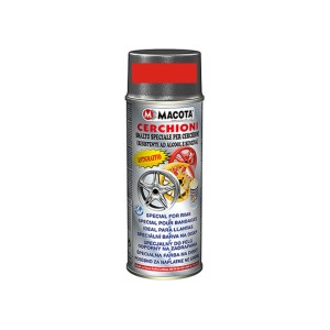 Vopsea Spray Jante Macota Rosu Metalizat 400ml