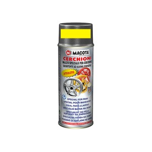 Vopsea Spray Jante Macota Galben Metalizat 400ml