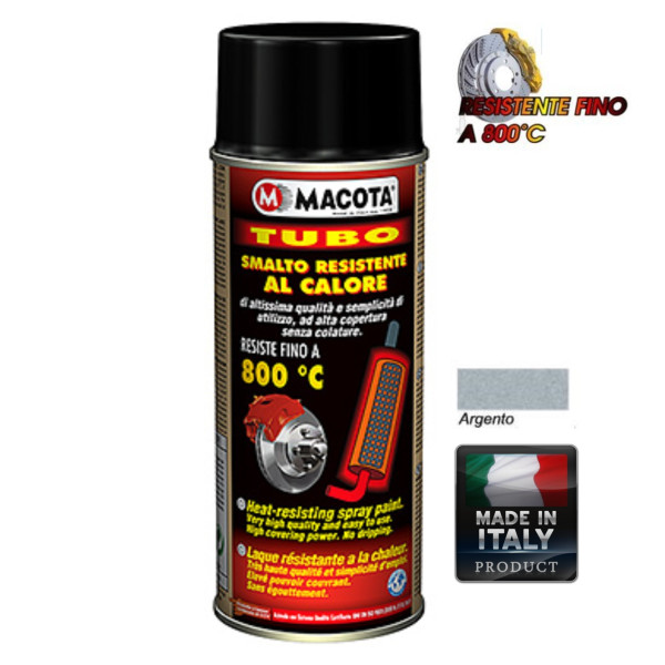 Vopsea Spray Termorezistenta 800 C Argintie 400ml