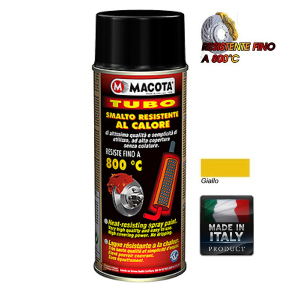 Vopsea Temperaturi Inalte 800 C (Termorezistenta) Spray Galbena 400ml