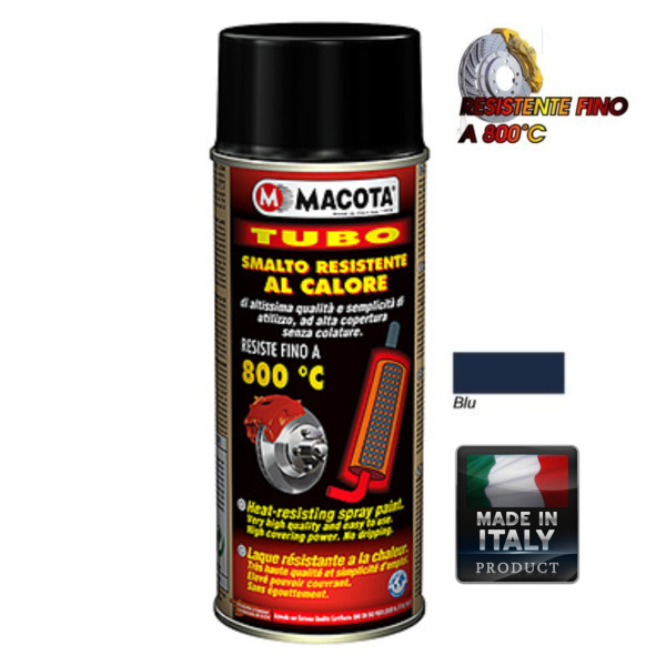 Vopsea Termorezistenta Albastra Spray - Temperaturi pana la 800 C