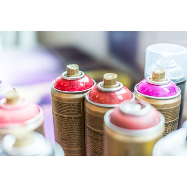 Gold Transparent, T9100 Transparent White, Montana, 400 ml