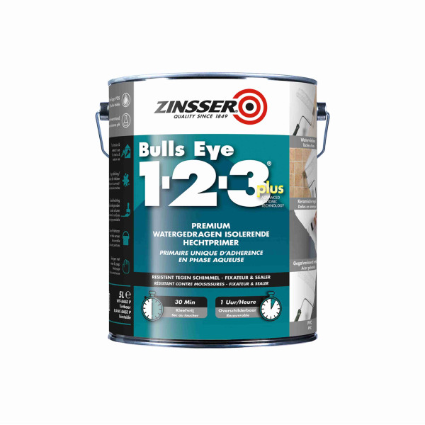 Amorsa Antimucegai, Zinsser 1-2-3 Plus,  5 Litri