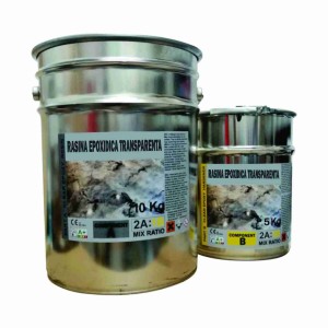 Rasina Epoxidica Transparenta Pardoseli 15Kg