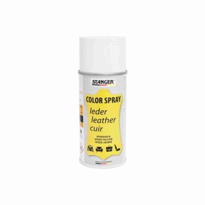 Spray Vopsea Piele, Stanger Leather Galben, 150ml