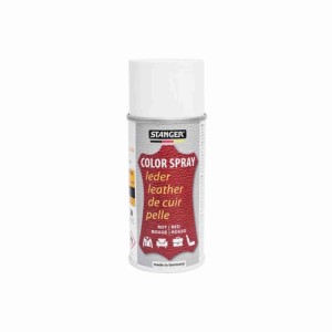Spray Vopsea Piele, Stanger Leather Rosu, 150ml