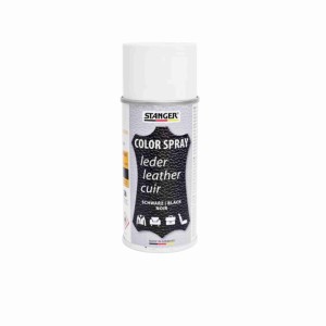 Spray Vopsea Piele, Stanger Leather Negru, 150ml