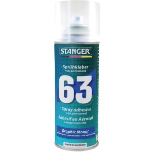 Spray Adeziv Repozitionabil 63, Stanger 400ml