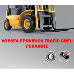 Vopsea Epoxidica Pegakote Trafic Greu Deschis RAL 7035, 5 Litri