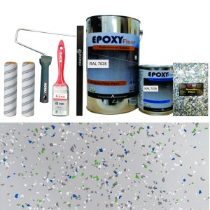 Set Vopsea Epoxidica Gri Deschis Sporty Blue