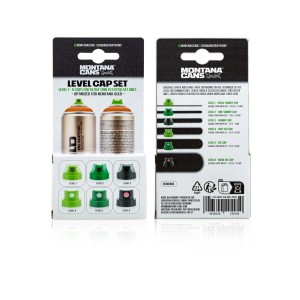 Nozzle Set Level 1-6, Montana Cans