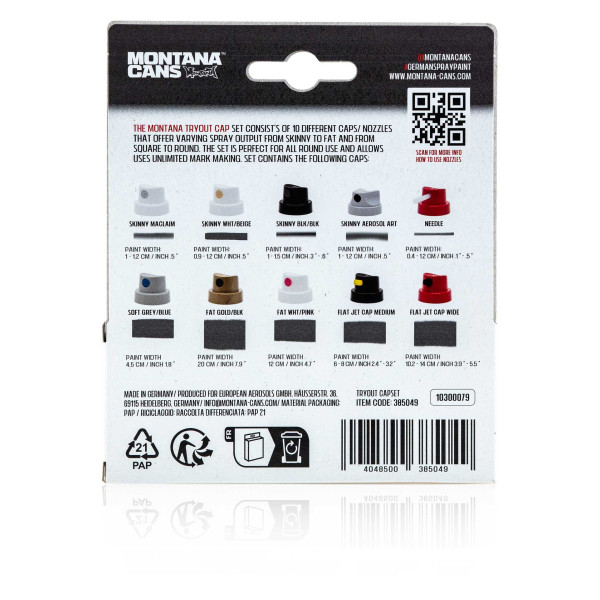 Set Nozzle Set Tryout 10 Bucati