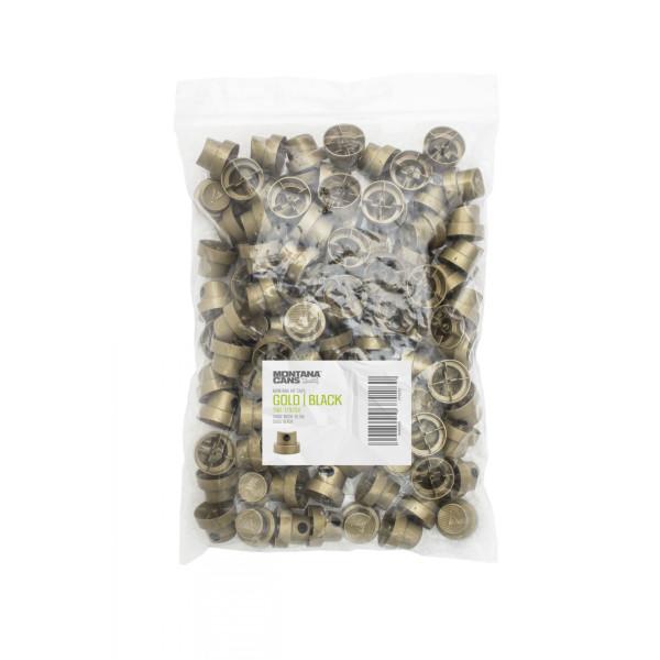 Nozzle Fat Gold-Black, Montana Cans