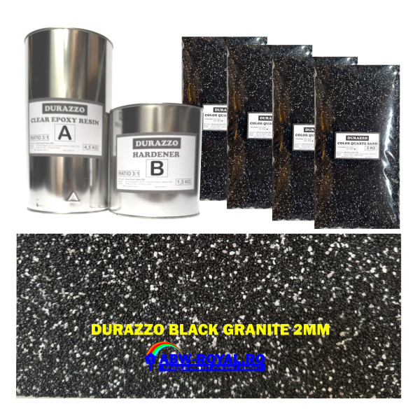 Kit Durazzo Interior Black Granite 2mm