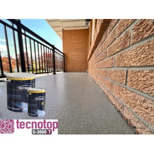 Poliuree Transparenta Technotop S-3000 T 5 Kg Tecnopol