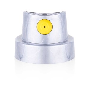 Nozzle Fat Fuzzy Silver-Yellow, Montana Cans