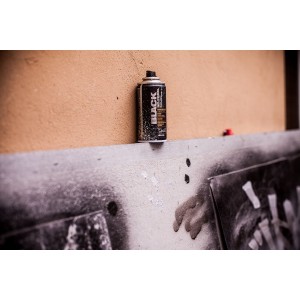 Black, Outline Silver, Montana, 150 ml