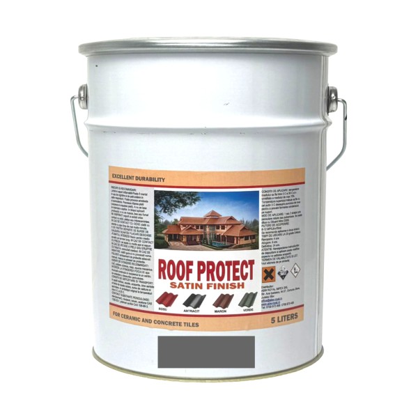 Vopsea Tigla Roof Protect Gri Antracit 5 Litri