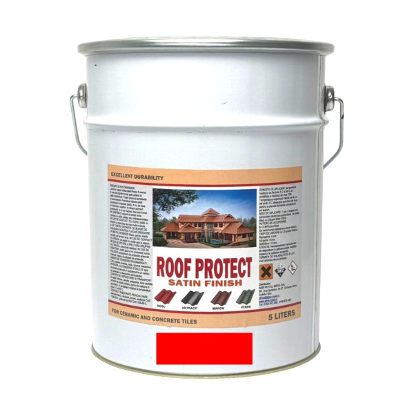 Vopsea Tigla Roof Protect Rosu 5 Litri