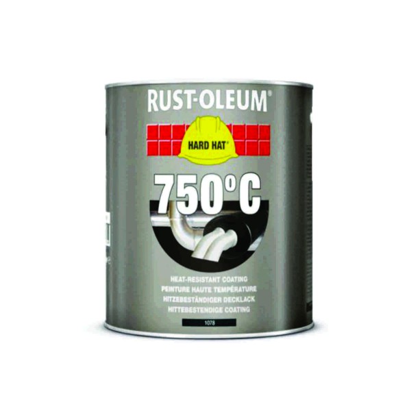 Vopsea Argintie Termorezistenta 750 Celsius 750ml