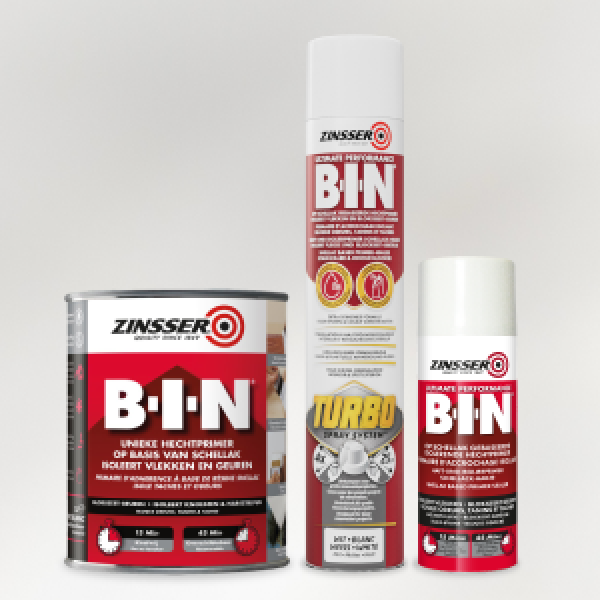 Amorsa, Spray, Zinsser Bin Turbo, 750ml