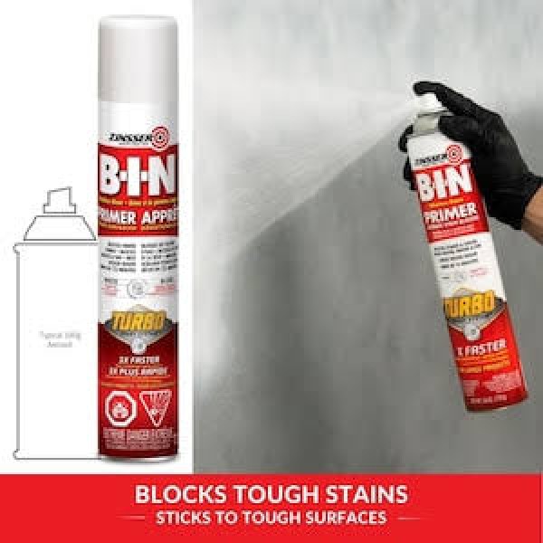 Amorsa, Spray, Zinsser Bin Turbo, 750ml