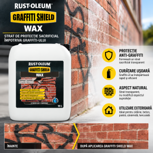 Ceara Antigraffiti, Graffitishield Wax 10 Litri