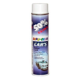 Spray Vopsea Alb Lucios, Duplicolor Cars, 600ml