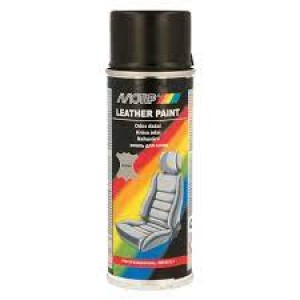 Spray Vopsea Piele, Motip Leather Negru, 200ml