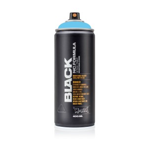 Black, 5020 Baby Blue, Montana, 400 ml