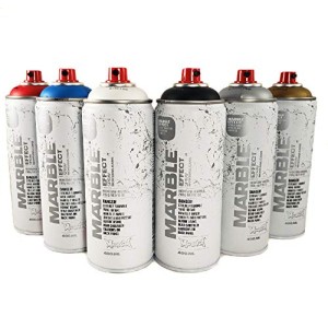 Vopsea Imitatie Marmura Argintie, EMSilver Marble Effect Silver, Montana, 400ml