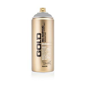 Gold Metallic, M1100 Silver Matt, Montana, 400 ml