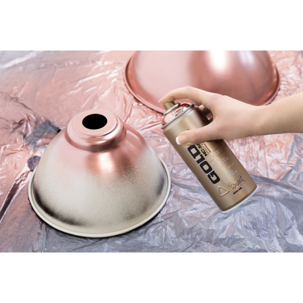 Gold Metallic, M1000 Silverchrome, Montana, 400 ml